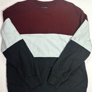 289. Original Use Men's Crewneck Sweater Colorblock